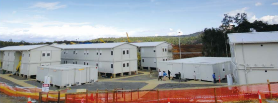 PNG LNG Project Komo Airfield Accommodations Facilities